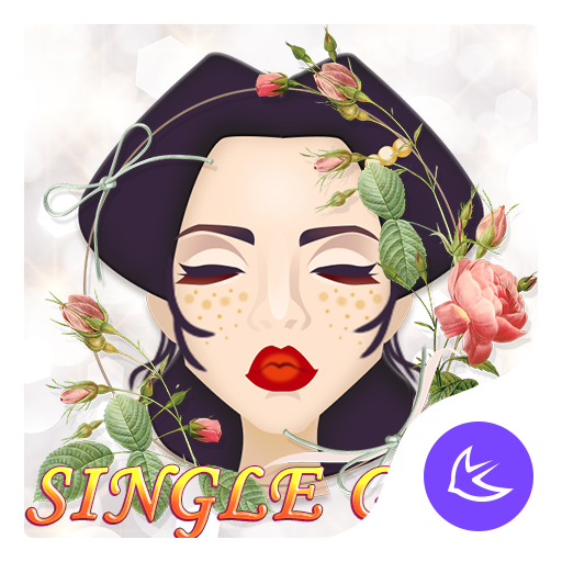 Lovely single girl APUS Launch 112.0.1001 Icon