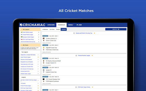 CricManiac - Live Cricket Scores 1.0 APK screenshots 14