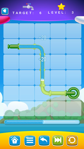 Android application Unblock The Pipes Sort Puzzle screenshort