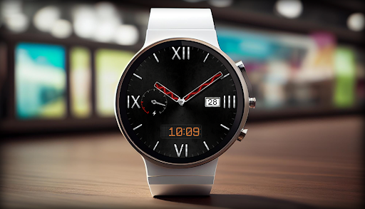 Hybrid Minimal AMORA Watchface Screen 2