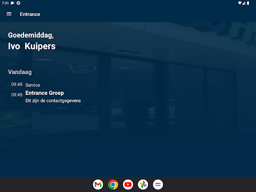 Entrance Service and Onderhoud