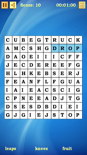 Android application Words Search screenshort
