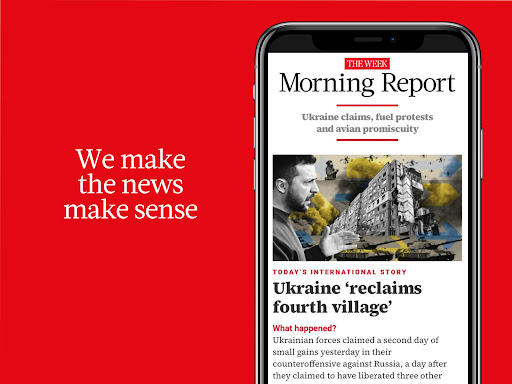 Screenshot of The Week magazine