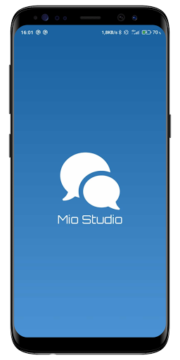 Android application Mio Studio screenshort