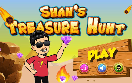 Android application Shan's Treasure Hunt screenshort