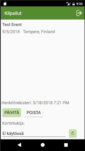 EResults Mobile Screen 2