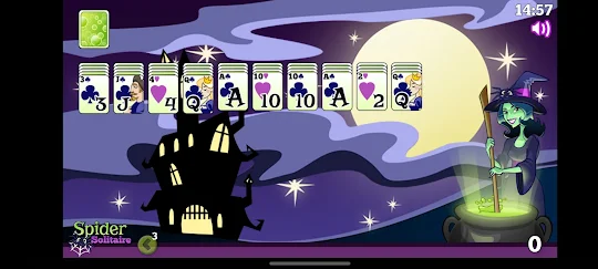 Spider Solitaire : The Witch