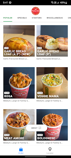 Pastahub Screen 3
