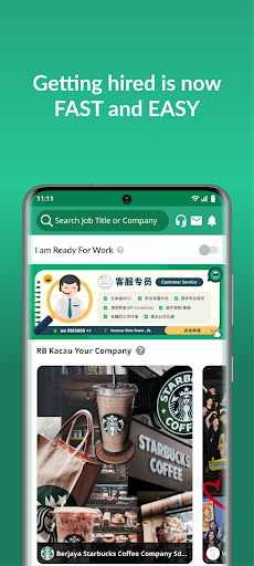 Android application Ricebowl - It's all about jobs screenshort