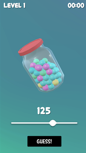 Android application Guess the Amount screenshort