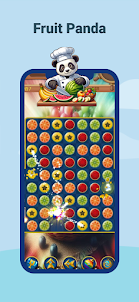 Fruit Panda Match 3 Puzzle