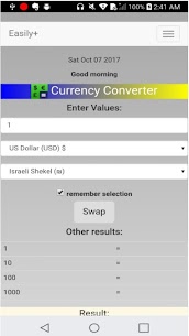 Currency Converter Easily+ 1.4.5 Apk 1