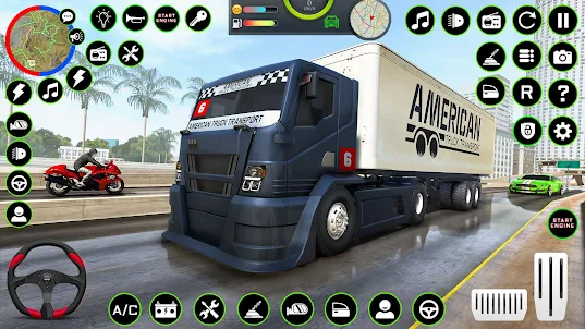 American Truck Driving Game 3D