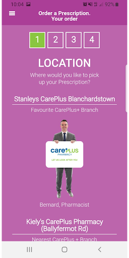 CarePlus Pharmacy Screen 2