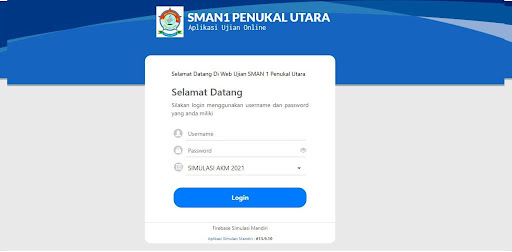 Exam Client Smansapura Screen 3