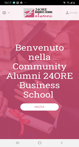 Android application Alumni 24ORE Business School screenshort