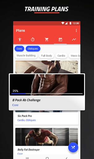 6 Pack in 30 Days Ab Workouts Screenshot 2 - AppWisp.com