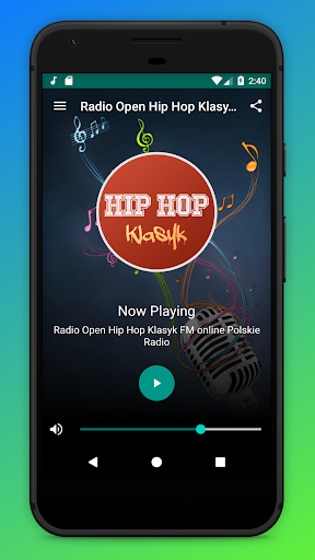 Android application Open FM Hip Hop Klasyk Radio screenshort