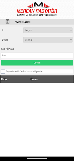 Mercan Radyator B2B Screen 2