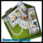 Cover Image of ダウンロード House Plan Drawing  APK