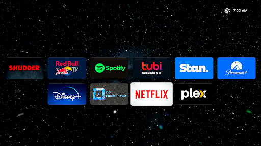 Android application DG-TV Launcher screenshort