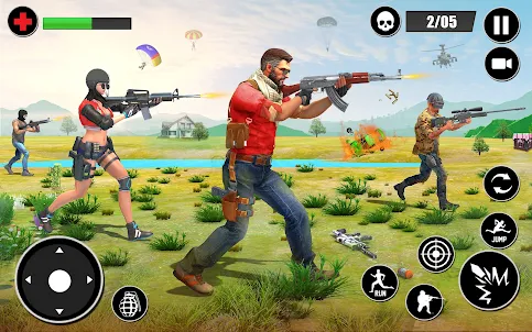 Fps Gun Shooting - Team Match