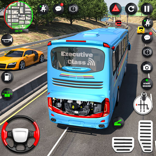 Jogo Simulador de ônibus 3D 2021 online. Jogar gratis