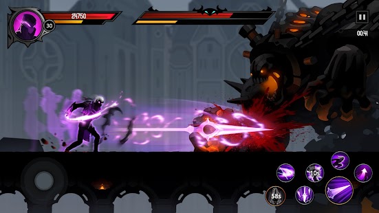 Shadow Knight: Ninja-Kampf-Screenshot