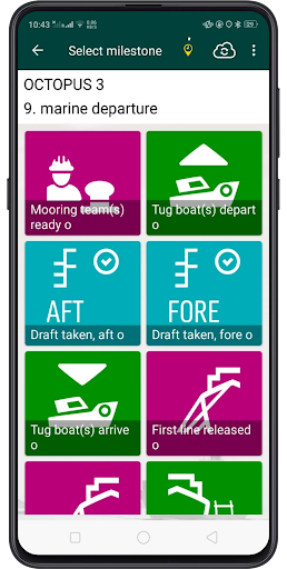 arl Dry Bulk Vessel Timesheet Screen 3