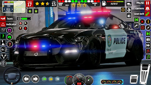 US Police Chase Car Simulator 0.1 APK + Mod (Unlimited money) untuk android
