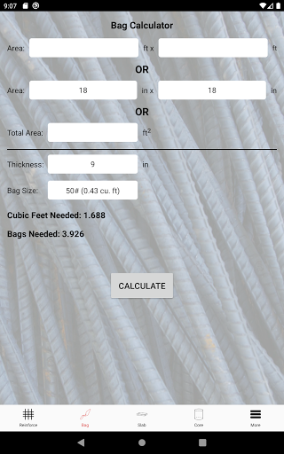 Rebar Calc