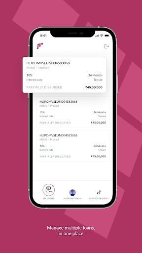 Finova Plus - Customer App Screen 2