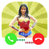 Fake Call From Wonder Woman Kika icon
