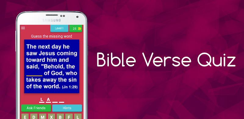 Bible Verse Quiz (Bible Game)
