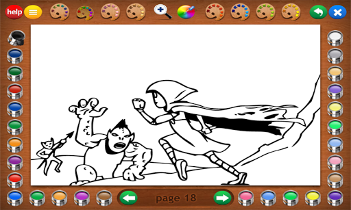 Coloring Book-Gears vs Goblins Screen 3