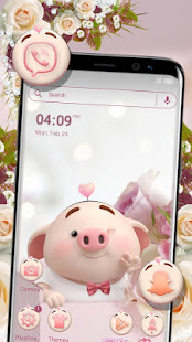 Cute Piggy Launcher Theme 1.0.5 APK screenshots 5