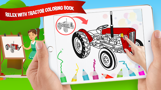 Tractor Coloring book – Tracto Mod APK 2022 5