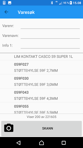 Tess Mobile Order Screen 3