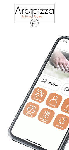 Android application Arcipizza screenshort