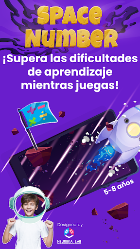 Android application Space Number screenshort