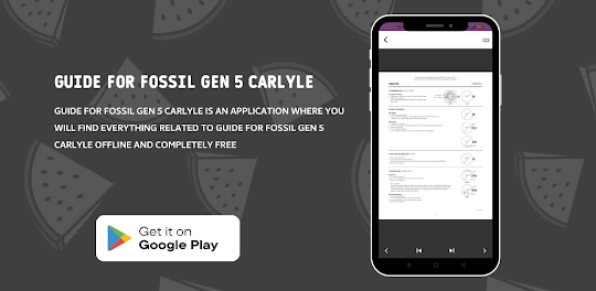 Fossil Gen 5 Carlyle Guide