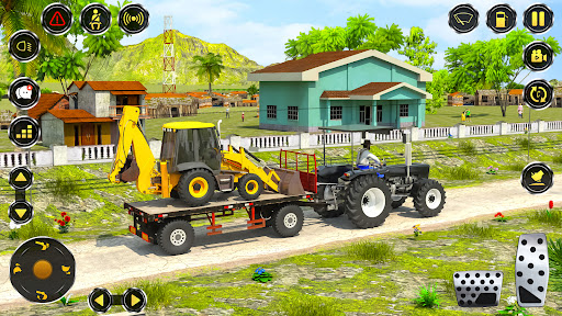 Real JCB Backhoe Loader Game Screen 3