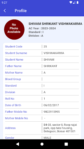 App screenshot