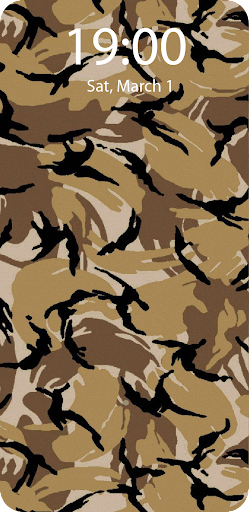Camouflage Live Wallpaper Screen 3