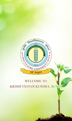 Android application KVK Bundi screenshort