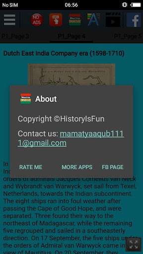 History of Mauritius