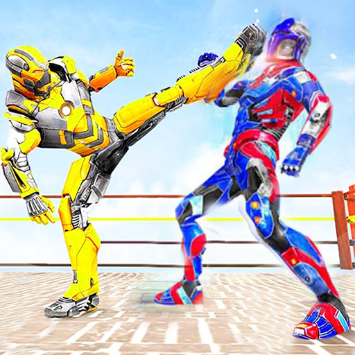 Real Robot Ring: Fighting Game Logo