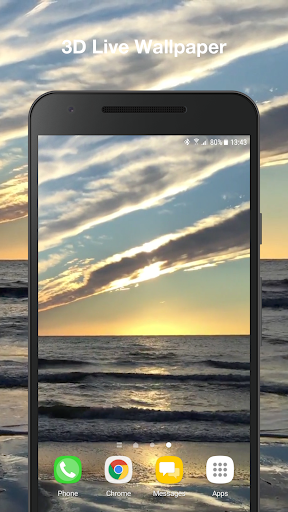 Android application Real Sea Live Wallpaper Pro screenshort