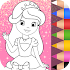 Princess Coloring Book Glitter & Girls Dress Up 1.8.6