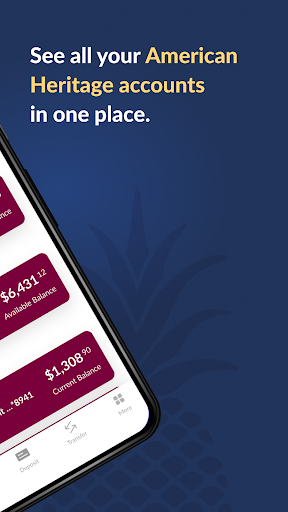 American Heritage Mobile App Screen 2